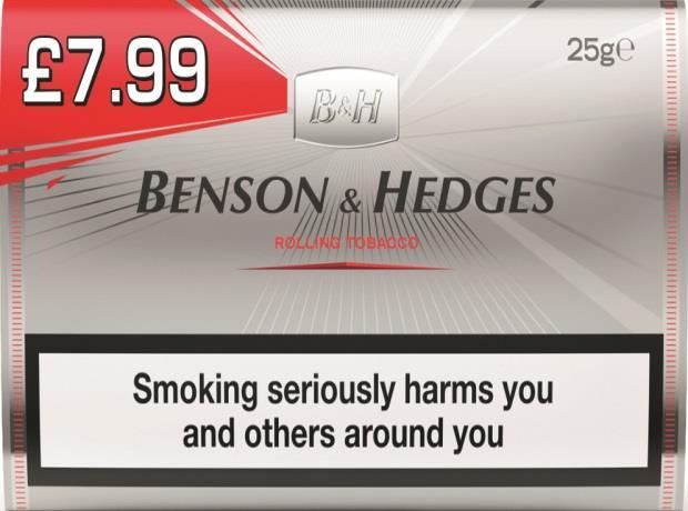 JTI lowers the price of B&H Silver rolling tobacco