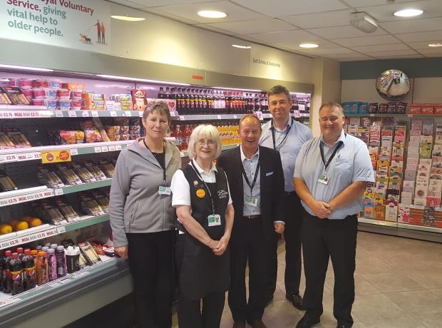 Royal Voluntary Service shops  achieve healthcare standard 