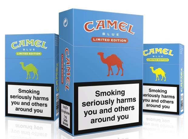 Camel cigarettes granted summer makeover