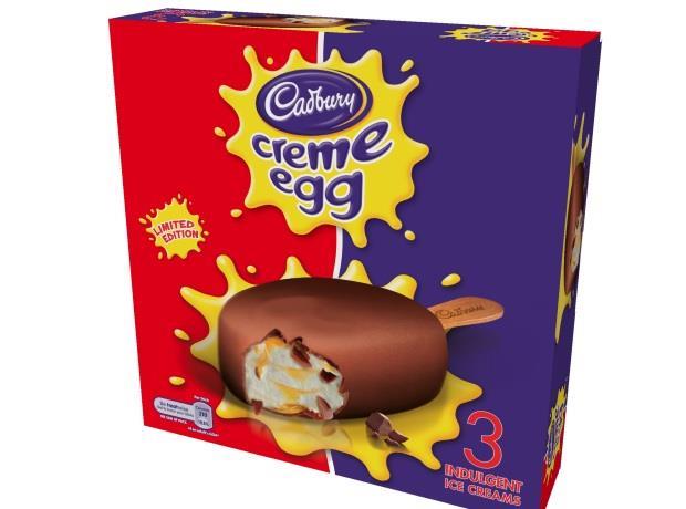 Cadbury Creme Egg Ice Cream Returns To Shelves 